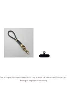 Phone Lanyard, Adjustable Hands-Free Halter With Phone Fixing Plate And 360° Rotating Metal Clip, Universal Unisex Phone Lanyard - Multicolor - View 10