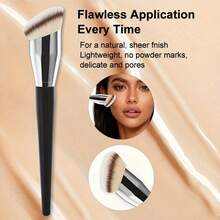 5pcs/11pcs/12pcs Professional Makeup Brush Set With Gift Box, Soft Synthetic Bristles, Foundation, Powder, Concealer, Eyeshadow, Highlighter, Eyebrow Brushes, Complete Face And Eye Makeup Brush Set For Beginners Daily Use - Black - View 4