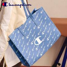 Champion Versatile Large Capacity Outdoor Sports Retro Collegiate Style Casual Bag - Blue - View 4