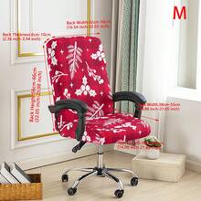 1 buah Sarung Kursi Kantor Motif Natal, Sarung Kursi Gaya Minimalis, Cocok Untuk Kantor, Ruang Belajar, Ruang Keluarga, Sarung Kursi Kantor Bermotif dengan Resleting - beraneka warna - View 23