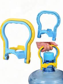 2/1pc Ergonomic Water Bottle Holder - Non-Slip, Heavy Duty Handle, Convenient For Carrying And Transport - Water Bottle Holder - View 2