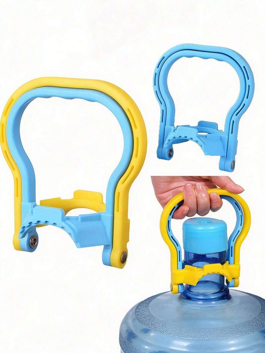 2/1pc Ergonomic Water Bottle Holder - Non-Slip, Heavy Duty Handle, Convenient For Carrying And Transport