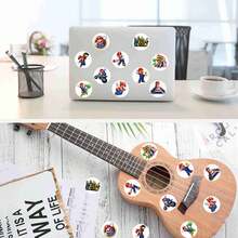 1set/500pcs Game IP Roll Decoration Stickers With Rich And Diverse Patterns, Suitable For Both Handmade And Gift Box Packaging, With High Cost-Effectiveness, Making Them An Ideal Holiday Gift For Children, Friends, And Family (Stochastic Style) - Multicolor - View 5