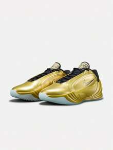Nike Sepatu Basket Pria GIANNIS FREAK 8 SE EP Low-Top IO3141-700 - Emas - View 3