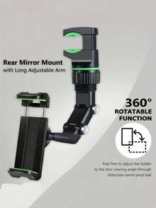 2/1 Set Dudukan Ponsel yang Dapat Diputar 360°, Dudukan Ponsel Mobil Hemat Ruang, Desain Bentuk L, Genggaman Aman, Struktur Kokoh, Kompatibel dengan Ponsel dan Android, Dekorasi Rumah, Aksesori Ponsel Meja Kantor, Perlengkapan Penting untuk Perjalanan Berkemah dan Rumah - MultiWarna - View 5