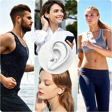 Auriculares intrauditivos con cable compatibles con , control remoto integrado para música, compatibles con 14/13/12/11/XR/XS/X/8/7 SE/Plus/Pro Max, interfaz Lightning, con conector Lightning - Ver 2
