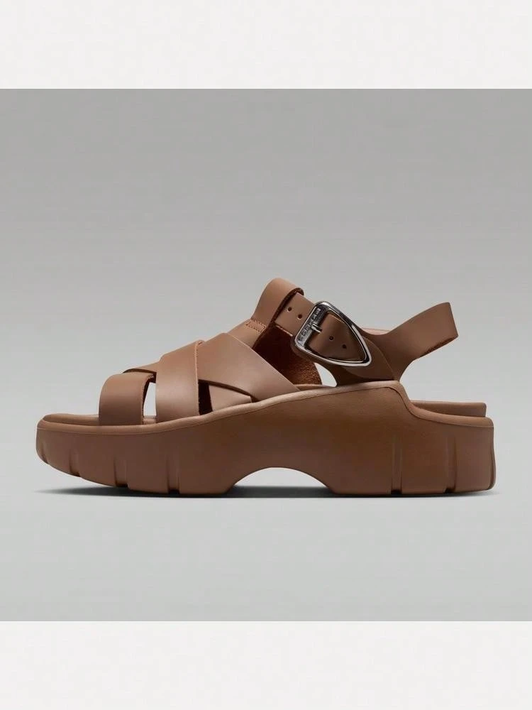 Women's WMNS JORDAN WILLOW SANDAL Sandals IB8841-200 - Brown - View 1