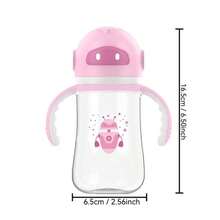240ml/8oz Baby Feeding Bottle - PP Baby Bottle With Handle, Drop-Proof Design, Ultra Light Weight, Wide-Neck Milk Bottle For Easy Cleaning - Multicolor - View 11