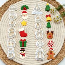 13pcs Christmas Assorted Shape Clay Cutters, Holiday Embossing Molds, DIY Handmade Earring Pendant Jewelry Craft Supplies - 13pcs - View 5