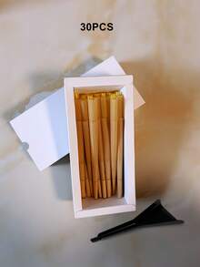 Set Cone Pra-Gulung 1000/200/100/50/30/8pcs | Cone Pra-Gulung Multiwarna Pembakaran Lambat 110mm + Filter + Isi | Tabung Kemasan Berkualitas Tinggi | Hadiah Sempurna untuk Perokok, Hari Ayah - View 14