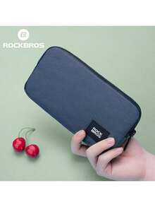 ROCKBROS 1個裝 攜便式多色單車收納包 適用錢包、鑰匙、耳機、卡片 - 藍紫色 - 查看 2