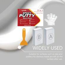 Epoxy Putty For Filling Cracks And Holes In Tiles And Ceramics, Durable Curing Home Repair Material - Epoxy Putty - View 9