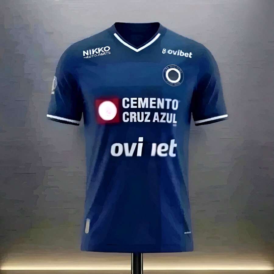 Men Soccer Jerseys - Navy Blue - View 1