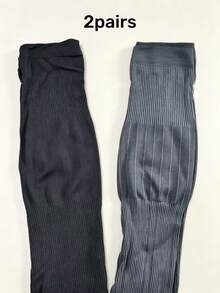 1 对加长加厚护膝，冬季保暖腿套，男女膝关节保护器，中老年人适用，长膝套 - 彩色 - 查看 12