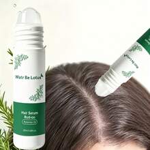 WATR BE LOTUS 20ml Rosemary Oil Eyebrow & Hair Serum Rollerball Applicator Leave-In Scalp & Hair Care Treatment - Full Size - View 3
