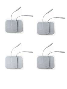 8pcs Non-Woven Fabric Square Patches, Suitable For Yoga And Massage - A - View 8