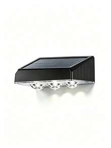 Solar Powered Fence Lights Outdoor, Upgraded Brightness 3 LED Lens Fence Lights, Solar Powered, 10 Fixed Colors And RGB Lights, IP65 Waterproof Solar Lights, Suitable For Backyard/Fence/Stairs/Patio - RGB - View 11