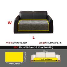 1PC Corn Kernel Chenille Four-Season Universal Non-Slip Sofa Cover, Minimalist Pet Scratch-Resistant Sofa Protective Seat Cushion, Suitable For 1-4 Seater Sofa Decoration, Machine Washable - Black - View 12