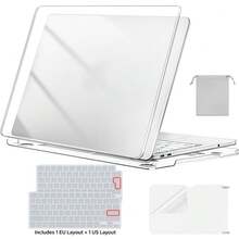 Skyddande fodral för MacBook Neo 13 tum 2026 A3404 A18 Pro Chip, 4-i-1 skyddsset, inkluderar hårt skal, EU/US tangentbordsskydd, skärmskydd och förvaringsväska, reptåligt, lätt laptopskydd, flera färger tillgängliga. - Visa 18