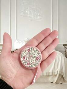 Dual Scale Comfortable Handmade Retractable Tape Measure, Mini Portable Soft Ruler, Home Body Measurement Tape, Suitable For Tailoring, Sewing, Office, Home Learning, Printed With Floral Pattern, Suitable For Sewing, Handmade DIY, Gift For Craft Enthusiasts - Multicolor - View 10