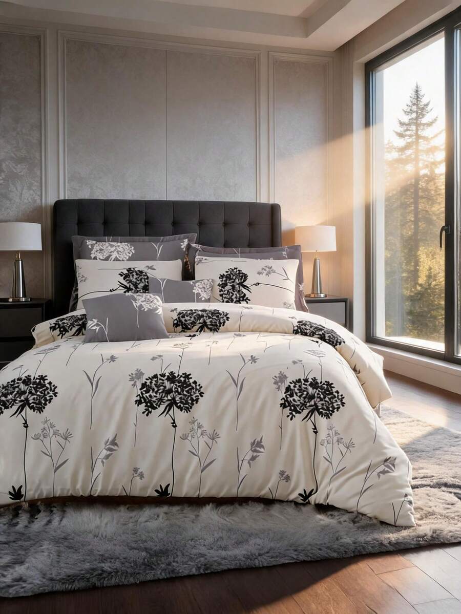 Tabea Home - Cozy Duvet Set - Grey - View 1