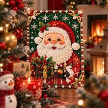 DIY Christmas Pearl Diamond Painting Kit, Pearl Handmade Craft Set, Colorful Pearl Beads Holiday Wall Decor, Christmas Home Decor Handmade, Suitable For Adults - A - View 17