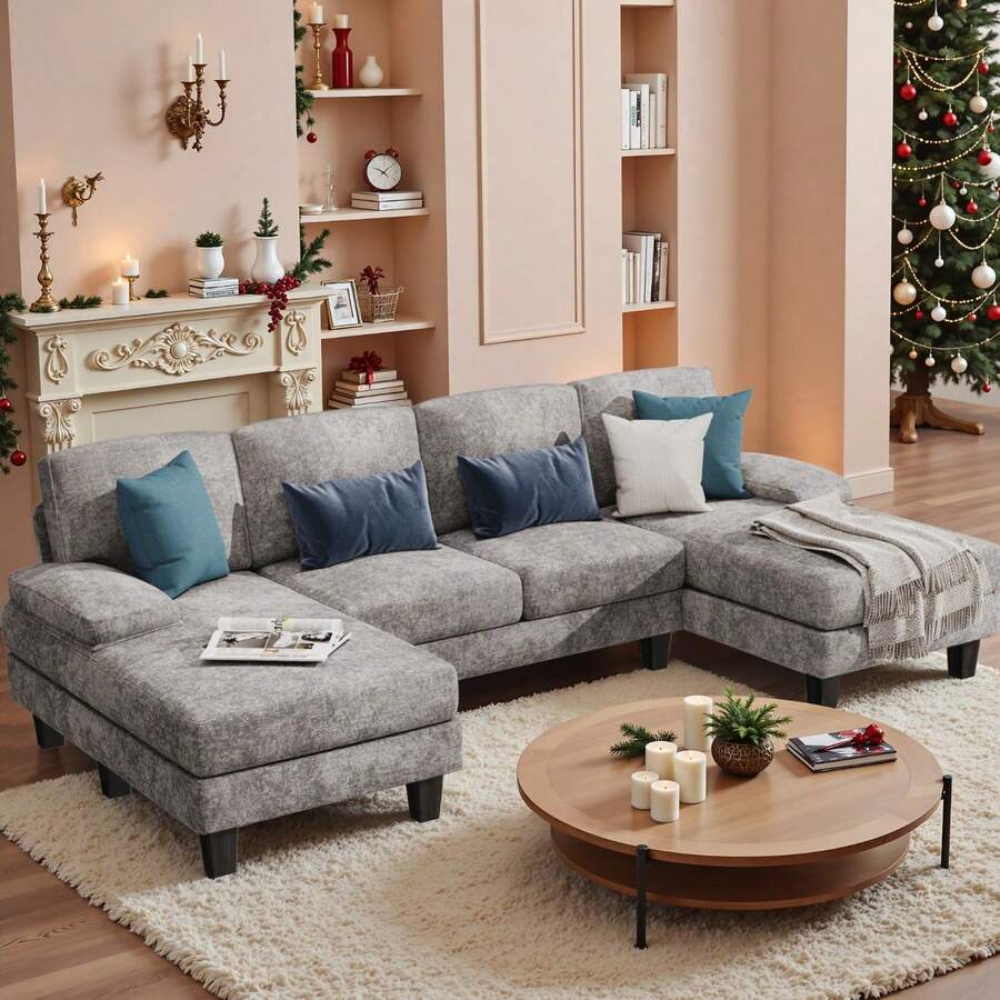 Sofas & Couches - Light Grey - View 1