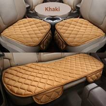 Car Seat Cushion Winter Plush Half-Cover Without Backrest - Car Seat Cushion - View 4