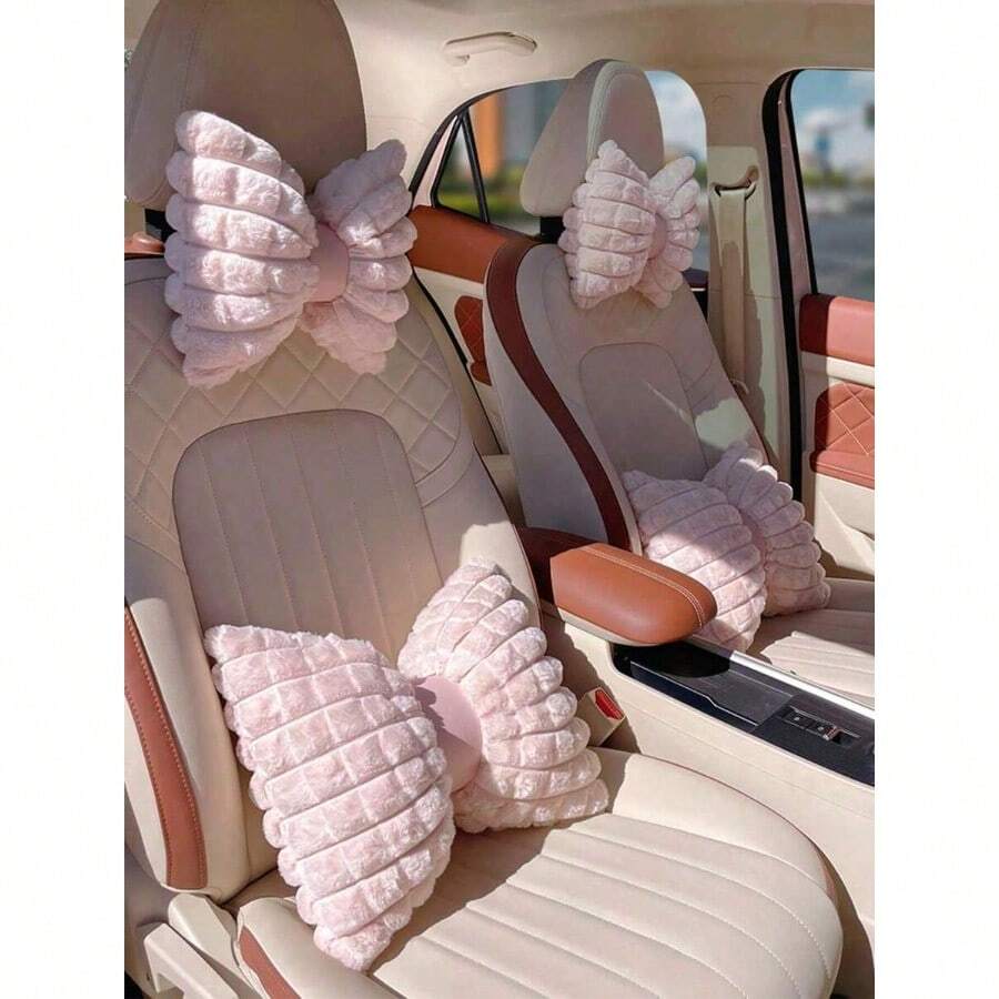 Car Neck & Lumbar Pillow - Multicolor - View 1