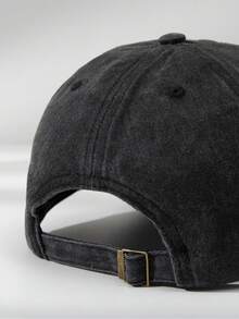 MAKEFGE 1pc Saudi Arabia Country Code +966 Embroidered Washed Baseball Cap - Soft Top 6-Panel Vintage Saudi Arabia National Pride Hat Suitable For Men And Women - A - View 4