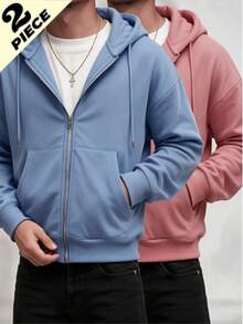 Deep Pink + Light Blue