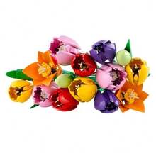 LEGO Flower Plants Series 11501 Tulip Bouquet Assembly Collection Building Blocks Toy Gifts - 11501 Tulip Bouquet - View 3