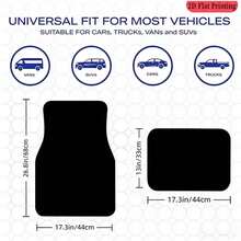4pcs Car Floor Mats And Trunk Mat, Car Interior Floor Mat, Car Protection Mat, Polyester Material, Daisy Style, Suitable For Truck/Sedan/SUV - Daisy - View 5