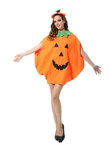 Trang phục hóa trang bí ngô cho người lớn, bộ 3 món Halloween unisex, gồm mũ và túi, đồ nhập vai dự tiệc - nhiều màu - Xem 18