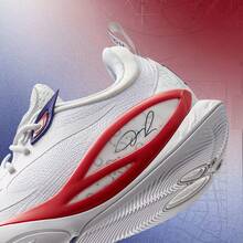 LI-NING WADE DLO 2 男款輕量高回彈戶外籃球鞋 ABPW013 - 白色 - 查看 8