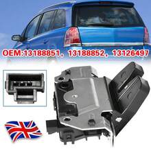 TAILGATE BOOT LOCK LATCH CATCH ACTUATOR FOR VAUXHALL ASTRA H ZAFIRA B 13188851 - A - View 11