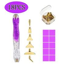 New Diamond Brush Set, Gradient Point Drill Pen, Containing Multiple Replaceable Nib, Diamond Mud And Storage Box. Suitable For DIY Handicraft Tools And Holiday Gifts. - A - View 13