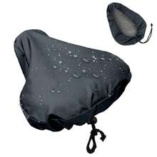 1pc Universal Waterproof Dustproof Rainproof Bicycle Seat Cover With Drawstring For Outdoor Mountain Bike Road Bike - Multicolor - View 1