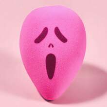 Halloween Themed Makeup Sponges, 3/6 Pcs Cute Ghost Pumpkin Shaped Cosmetic Sponges For Facial Cosmetic Application - Multicolor - View 7