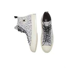 Sepatu Kanvas Converse High-Top Bertali Ujung Bulat Era 1970-an, Unisex, Cokelat Tua - cokelat tua - View 4