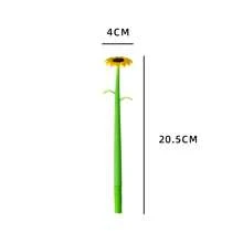 3/6支創意向日葵手帳筆，花朵設計中性墨水筆，適合辦公書寫，禮品筆 - 多色 - 查看 2