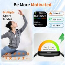 Lige Smartwatch: A Fashionable Unisex Smartwatch With 180mAh Battery Capacity, Daily Waterproof, Supports Multiple Sports Modes, Weather Forecast, Music Playback And Other Functions - View 7