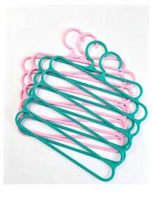 3/4/5pcs Multi-Functional 5-Layer Pants Hanger - Durable Plastic Multi-Layer Wardrobe Storage Rack, Suitable For Clothes, Shirts, Etc. - Multi-Color, Clothing Organizer Storage Rack For Pants And Scarves, Non-Slip Space-Saving Wardrobe Organizer, Multi-Layer Scarf And Tie Rack, Portable Wardrobe Clothing Storage Rack, Perfect Hanger For 365-Day Use - Multicolor - View 23