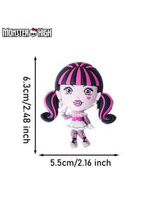 Monogram 1PC Monster High Officially Licensed 3D Soft Rubber Fridge Magnet Cute Character Decorative Magnet For Refrigerator Locker Cabinet Stylish Collectible Accessory Ideal Gift For Monster High Fans - Monster High - View 3