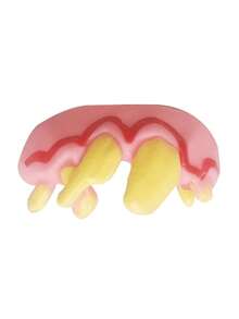 1/11/22pcs Funny Dog Dentures, White Fake Teeth, Funny Dog Teeth, Rabbit Style Dog Dentures, Pet Teeth, Suitable For Dog Photos, Creative Costume Accessories, Holiday Parties And Funny Scenes - Multicolor - View 12
