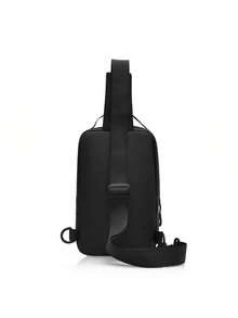 Men's Multi-Pocket Chest Bag, Wear-Resistant Waterproof Crossbody Shoulder Bag, Large Capacity Lightweight Portable Small Bag, Suitable For Students, Daily Commute, Short Trips, Travel, Outdoor Cycling, Shopping, Organizing Personal Items - A - View 10