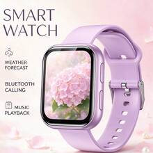 ZhiKexing Smart Sports Watch, 1.83-Inch HD Display, 260mAh Battery, Supports Wireless Calling, Music Playback, Message Notifications, With Calculator, Alarm And Other Multi-Function Sports Watch, Compatible With Android And IOS Systems, Fashionable And Modern Design, Ideal Gift For Men, Women, Lovers Or Parents - View 1