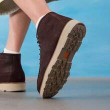 Timberland New Outdoor Casual Comfortable Mid-Top Breathable Retro Casual Shoes - Dark Brown - View 4