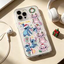 Lilo & Stitch 50pcs Cute Stitch Stickers, Full Of Childhood Charm, Perfect Gift For Anime Fans And Students' Handmade Decoration. Waterproof And Wear-Resistant, Suitable For Decorating Notebooks, Water Bottles, Luggage, Computer Cases, DIY Unique Style, Isn-Style DIY Planner, Waterproof Highly Attractive Stickers, Excellent Holiday Gift For Teenagers, Top Choice For DIY Crafts And Planner Decoration - Multicolor - View 7