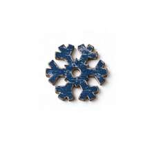 1pc Vintage Distressed Wooden Snowflake Tabletop Decor, Farmhouse Style Winter Christmas Snowflake Tiered Tray Decoration, Wooden Snowflake Desktop Ornament, Suitable For Holiday Home Fireplace Mantel Decor, Christmas New Year Party Decoration, Gift - A - View 10